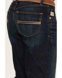 Cinch Men's Carter 2.0 Dark Rinse Relaxed Boot Performance Stretch Denim Jeans -Ariat Shop 2000380104 402 P4