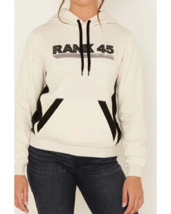 RANK 45 Women's Logo Embroidered Graphic Contrast Hoodie -Ariat Shop 2000380751 104 P3