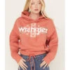 Wrangler Retro Women's Southwestern Print Logo Cropped Long Sleeve Hoodie -Ariat Shop 2000382594 600 P1