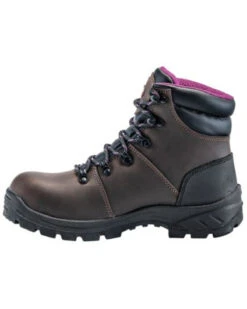 Avenger Women's Builder Mid 6" Lace-Up Waterproof Hiking Work Boot - Steel Toe -Ariat Shop 2000383109 200 P3