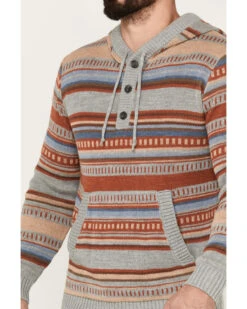 Pendleton Men's Medallion Striped Hooded Pullover -Ariat Shop 2000383573 020 P3
