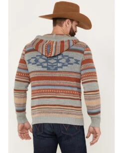 Pendleton Men's Medallion Striped Hooded Pullover -Ariat Shop 2000383573 020 P4