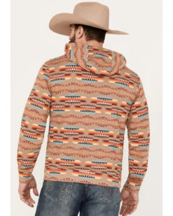 Rock & Roll Denim Men's Southwestern Print Hooded Sweatshirt -Ariat Shop 2000385202 280 P4