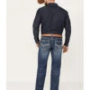 Rock & Roll Denim Men's Medium Wash Straight Reflex Denim Jeans -Ariat Shop 2000386196 414 P1