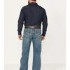 Rock & Roll Denim Men's Double Barrel Medium Wash Relaxed Straight Jeans -Ariat Shop 2000386202 414 P1