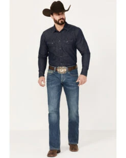 Rock & Roll Denim Men's Pistol Medium Vintage Wash Bootcut Reflex Denim Jeans 8 Rock & Roll Denim Men's Pistol Medium Vintage Wash Bootcut Reflex Denim Jeans -Ariat Shop 2000386203 414 P3