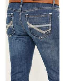 Cinch Men's Ian Medium Stonewash Slim Boot Performance Stretch Denim Jeans -Ariat Shop 2000386396 402 P4