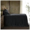 HiEnd Accents Black Stella Faux Silk & Velvet King 3-Piece Bedspread Set -Ariat Shop 2000388478 001 P1