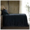 HiEnd Accents Midnight Blue Stella Faux Silk & Velvet Queen 3-Piece Bedspread Set -Ariat Shop 2000388488 400 P1