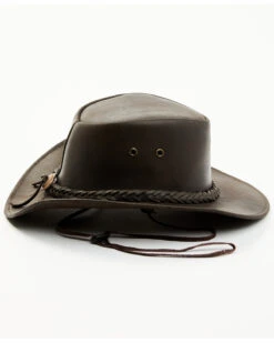 Bullhide Kids' Cedar Grove Leather Outback Hat -Ariat Shop 282B40 7010 P3