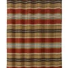 HiEnd Accents Calhoun Striped Shower Curtain -Ariat Shop 28424Y 94 P1
