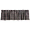 HiEnd Accents Whistler Plaid Valance -Ariat Shop 28445Q 94 P1