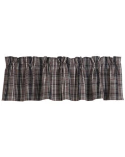 HiEnd Accents Whistler Plaid Valance