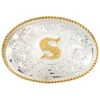 Montana Silversmiths Men's Initial "S" Buckle -Ariat Shop 290420 03 P1
