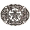 AndWest Men's Antique Pewter Stars & Scrolls Belt Buckle -Ariat Shop 290A92 03 P1