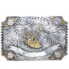 AndWest Men's Floral Elk Two-Tone Belt Buckle -Ariat Shop 290A94 SA P1