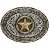 Montana Silversmiths Men's Classic Impressions Two-Tone Lone Star Attitude Belt Buckle -Ariat Shop 290C37 94 P1