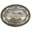 Cody James Men's Antiqued Colorado Oval Belt Buckle -Ariat Shop 290F66 94 P1